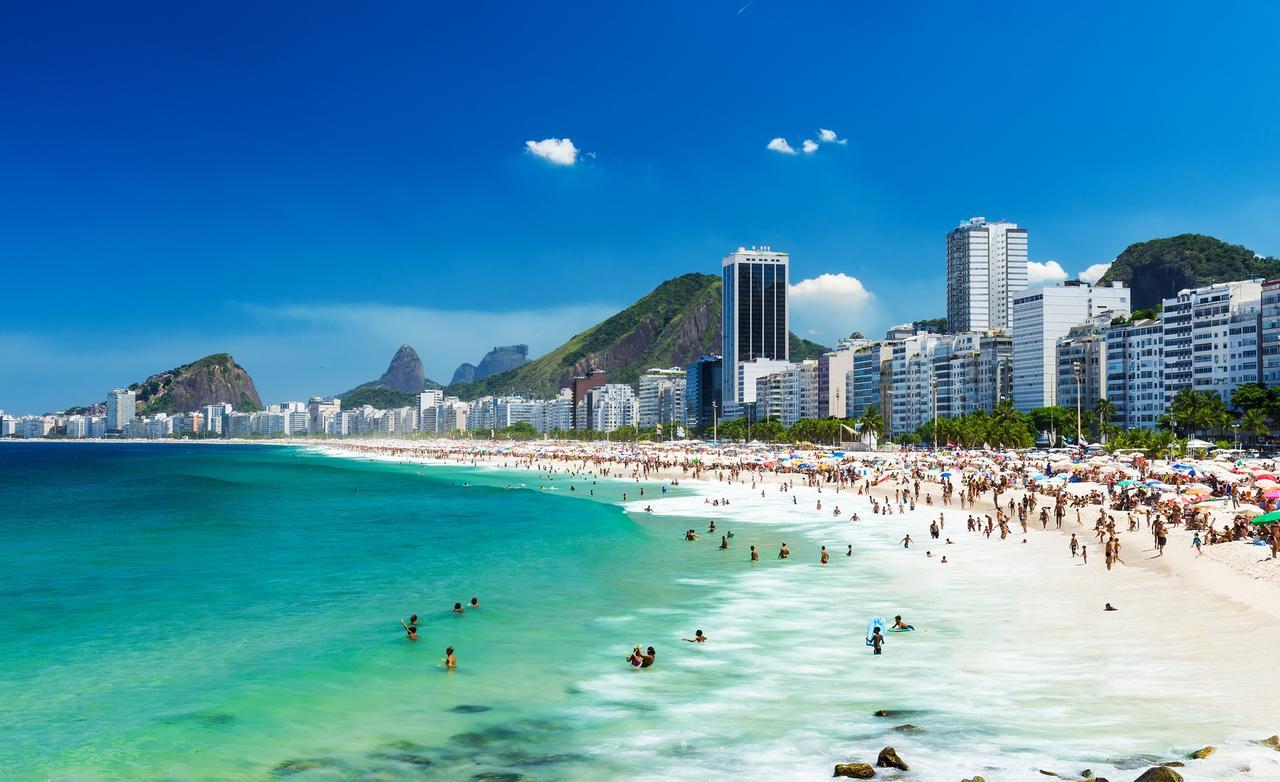 Copacabana, Mirante Do Azul Mar Rio de Janeiro Extérieur photo